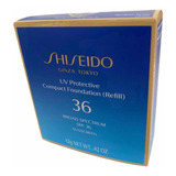 Refil Shiseido Sp60 Medium Beige Pó Compacto Uv Protective
