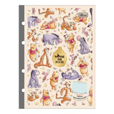 Refil Tiliflex Para Caderno Argolado Colegial Pooh 80 Folhas