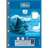 Refil Tiliflex Para Caderno Argolado Universitário 80 Folhas