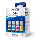 Refil Tinta Epson Kit 544 Original L3250 L3210 L5190 L3110
