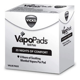 Refil Vapopads Aparelho Vick Vaporizer Com 20 Almofadas