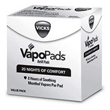 Refil Vapopads Aparelho Vick Vaporizer Com 20 Almofadas