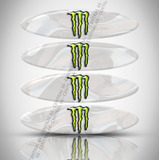 Refletivos Capacete Monstro Adly Jaguar Jt 50 Kit 4 Adesivo