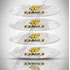 Refletivos Capacete Valentino Amazonas Ame-250 C1 Kit 4 Ades