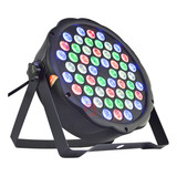 Refletor 54 Leds Rgbw Bivolt 80w 7ch Dmx Strobo Auto Jdb 54