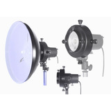 Refletor Beauty Dish Para Flash De Estúdio Universal