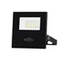 Refletor Blumenau De Led Slim 20w Preto Prova Da Água Bivolt