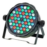 Refletor Canhão Led Par Rgbw 54 Leds De 3w Dmx512 Strobo