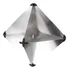 Refletor De Radar Octaédrico Marinho De Alumínio 340