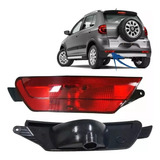 Refletor Do Para choque Traseiro Fox G2 2010 2014 C Neblina
