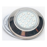 Refletor Hiper Led 9w Inox Rgb Frente Baixa  Brustec