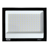 Refletor Holofote Led 6000k Bivolt Ip66 Quadra Campo 400w