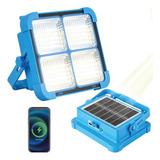 Refletor Holofote Led Bateria Energia Economia Placa Solar