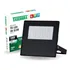 Refletor Holofote Tr Slim Preto 30w Autovolt 6500k Taschibra Luz Branco-frio 110v/220v