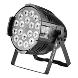 Refletor Opt Par 18 Leds 12w Rgbw 4 Em 1 Dmx Super Potente 100 240v