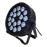 Refletor Par 64 Slim 18 Leds