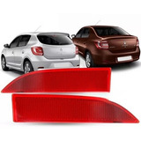 Refletor Parachoque Logan Sandero 13 14 15 16 17 18 19 par 