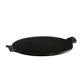 Refratário P Pizza 37cm Preto Cerâmica Emile Henry