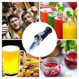Refratômetro Brix E Gravidade P Cerveja Artesanal Estojo