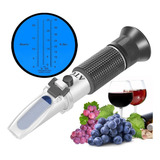 Refratômetro De Vinho De Uva 3 Em 1 0 25 Álcool 0 40 Brix