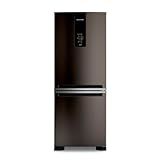 Refrigerador Brastemp 447 Litros Frost Free Inverse Black Inox BRE57FE 127 Volts