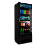 Refrigerador Expositor Bebida 127v Vb52 Black 497l Metalfrio Cor Preto Voltagem 110v