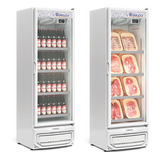 Refrigerador expositor Cerveja E Carne Gcbc 45 Br Gelopar 110v
