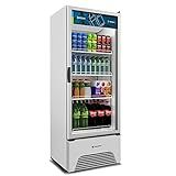 Refrigerador Expositor Vertical Bebidas 220v Vb52ah Optima Branca 497 Litros - Metalfrio