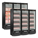 Refrigerador expositor Vertical Conveniência Cerveja E Carn 220v