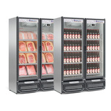 Refrigerador expositor Vertical Conveniência Cerveja E Carne