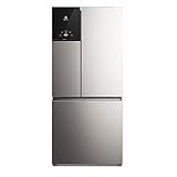 Refrigerador Multidoor Efficient Electrolux De 03 Portas Frost Free Com 590 Litros Autosense E Inverter Inox Look 