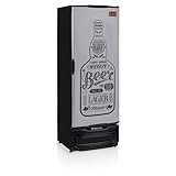 Refrigerador Vertical Cervejeira 410L Porta Cega 220V Tipo Inox Gelopar Preto