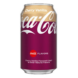Refrigerante Coca Cola Cherry Vanilla Caixa 1 Lata 355ml
