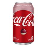 Refrigerante Coca Cola Cherry Vanilla Caixa 6 Latas 355ml
