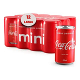 Refrigerante Coca Cola Original Lata 220ml 12 Latas 