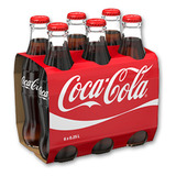 Refrigerante Coca Cola Original Vidro 250ml (6 Unidades)