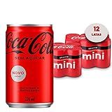 Refrigerante COCA COLA Sem Açucar Lata 220ml 12 Latas
