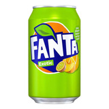 Refrigerante Fanta Exotic Sabor Exótico Com 1 Lata 355ml