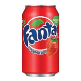 Refrigerante Fanta Strawberry Morango 1 Lata