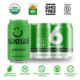 Refrigerante Guaraná Zero Açúcar Wewi Pack Com 6 Latas 350ml