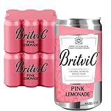 Refrigerante Pink Lemonade BRITVIC 220ml 12 Latas 