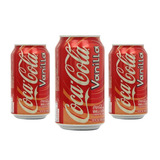 Refrigerantes Importados Dos Eua - Kit 3 Latas - Coca Cola V
