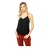 Regata Alça Viscose Babado 3d Decote Moda Feminina Blusa