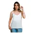 Regata Alcinha Crepe Com Forro Basic