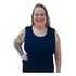 Regata Básica Plus Size Especial Lisa Até Tam.g7 Viscolycra 
