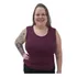 Regata Básica Plus Size Especial Lisa Até Tam.g7 Viscolycra 