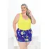 Regata Básica Plus Size Meia Manga Do Tam 46 Ao 60 Cores