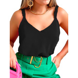 Regata Blusa Social Alcinha