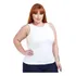 Regata Blusinha Plus Size Confortável Modeladora Casual