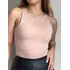 Regata Body Feminino Collant Gola Redonda Fashion Versátil 